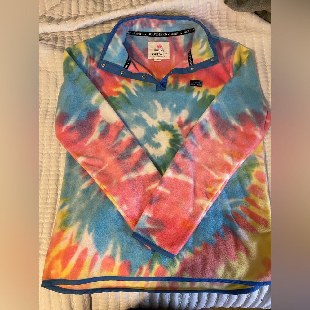 Simply Southern Tie-Die Pullover